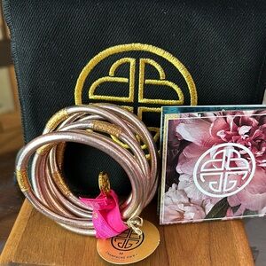 Brand New ! BUDHAGIRL set of 6 All Weather Bracelets!